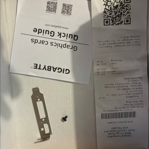 Gigabyte GeForce GT 1030 2GB GDDR5 Low Profile Graphics Card - Picture 5 of 5